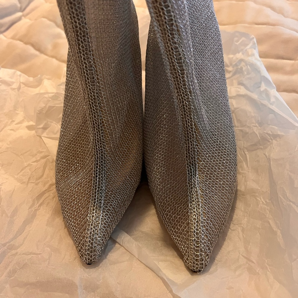 Raye silver booties - Picture 7 of 9